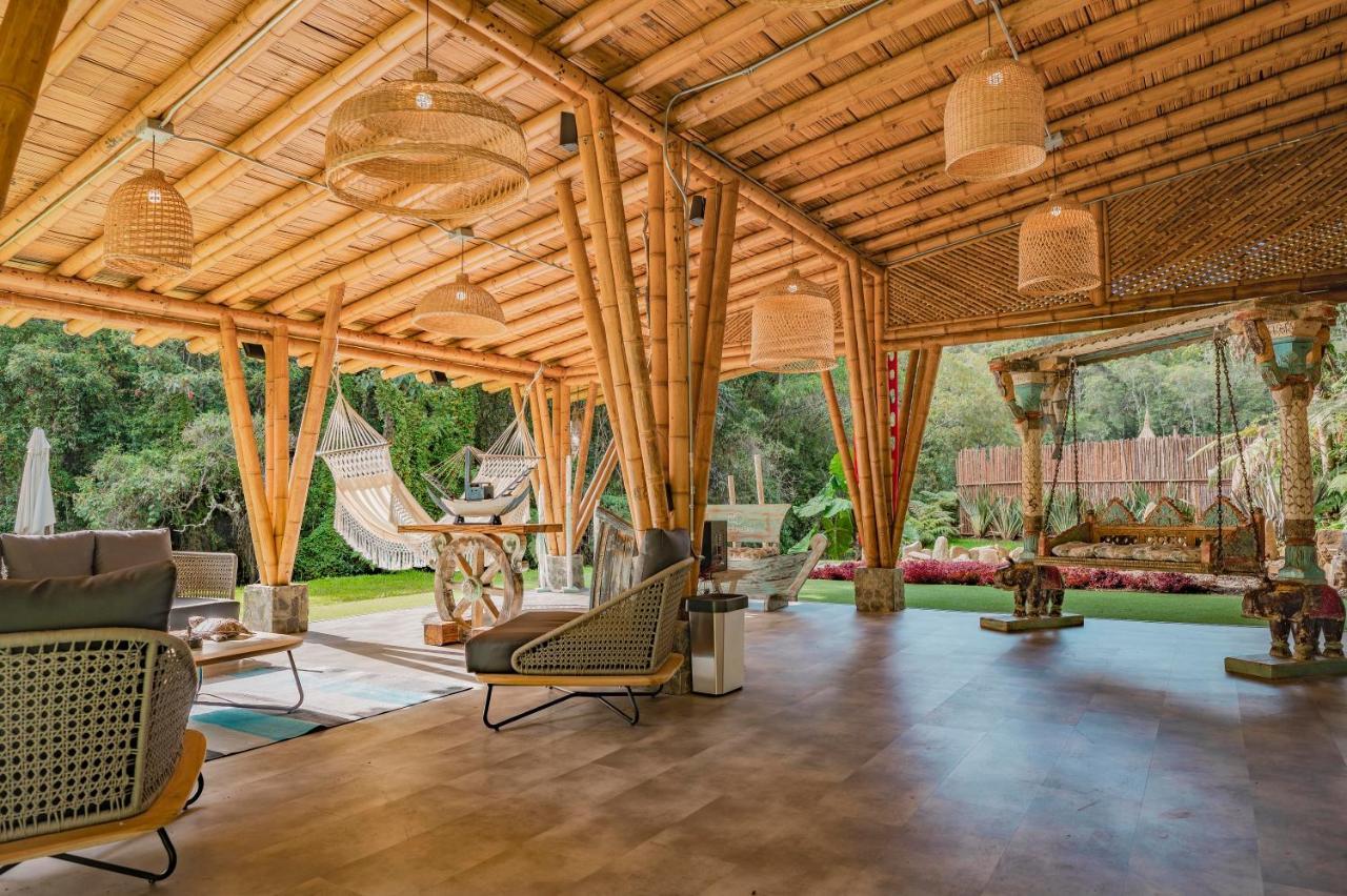 ホテル Bubblesky Glamping 15 Min From Medellin リオネグロ エクステリア 写真