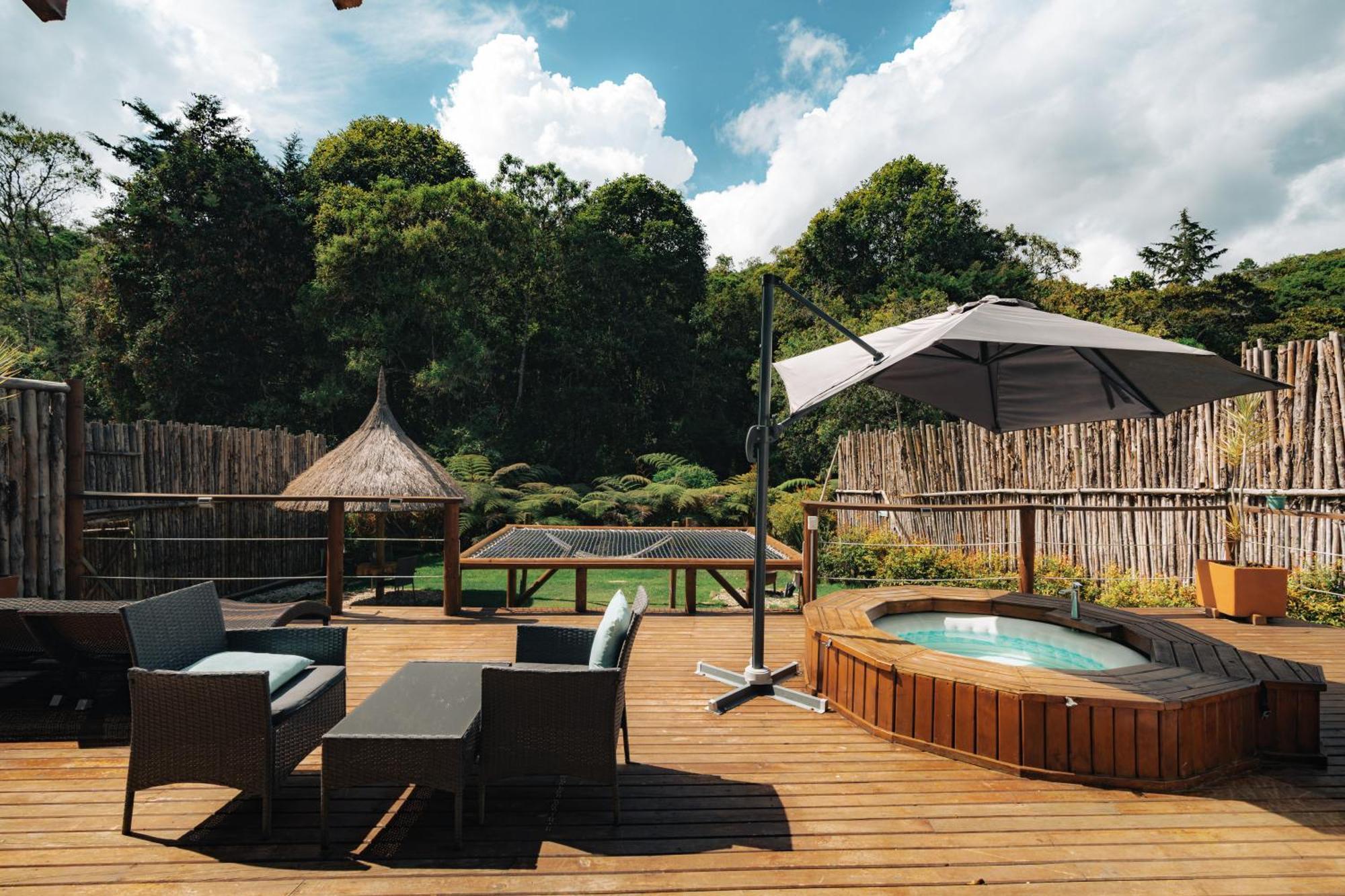 ホテル Bubblesky Glamping 15 Min From Medellin リオネグロ エクステリア 写真