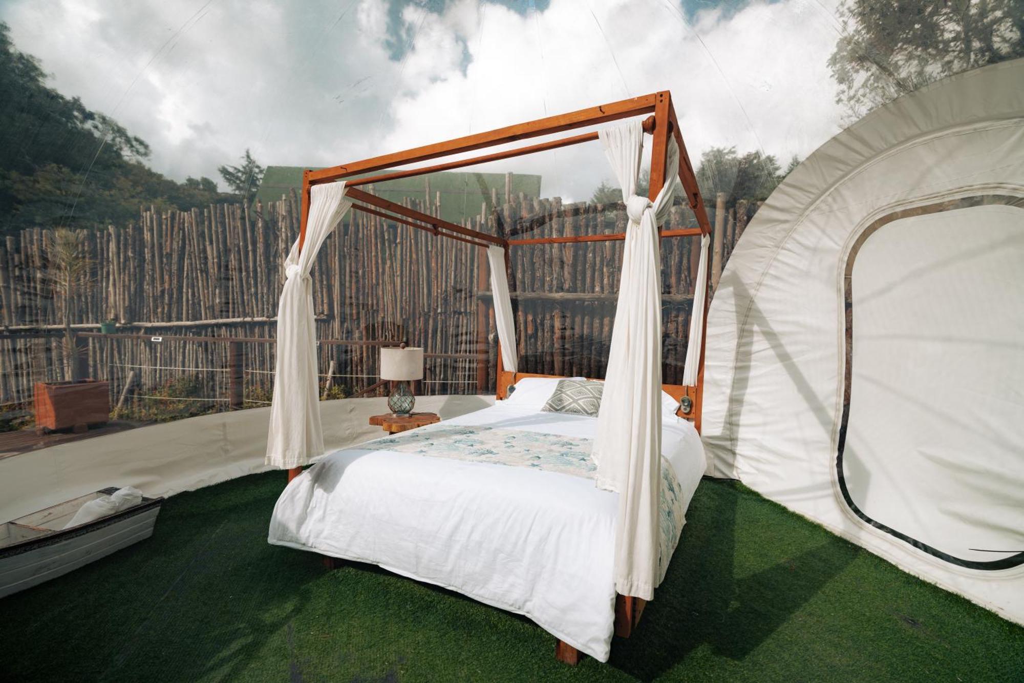 ホテル Bubblesky Glamping 15 Min From Medellin リオネグロ エクステリア 写真