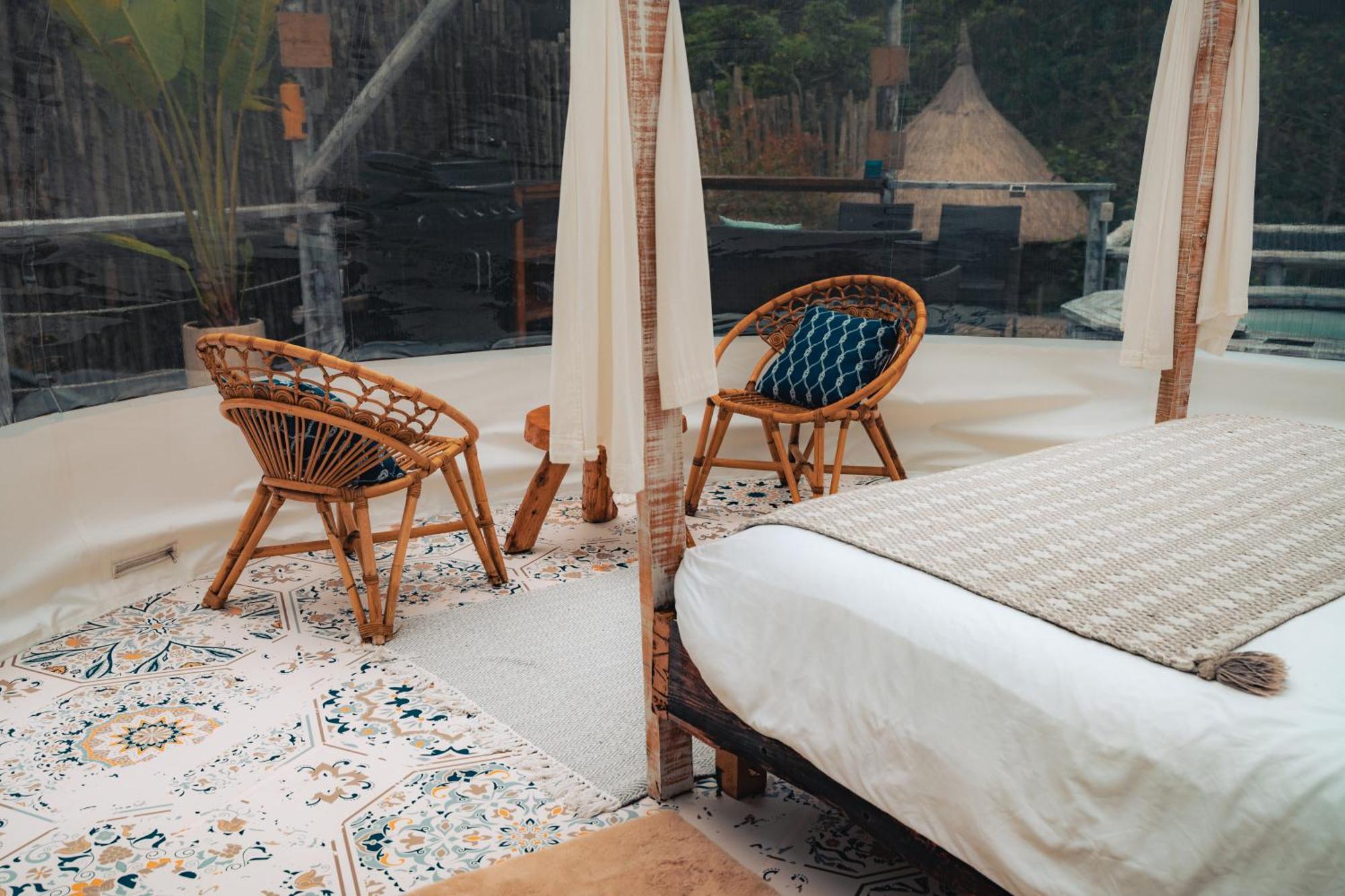 ホテル Bubblesky Glamping 15 Min From Medellin リオネグロ エクステリア 写真